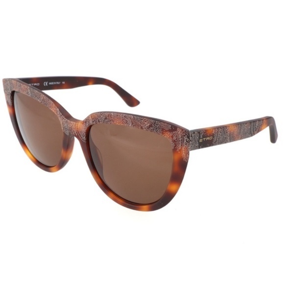 NEW Etro ET619/S 228 Havana Cat Eye Sunglasses main image 7